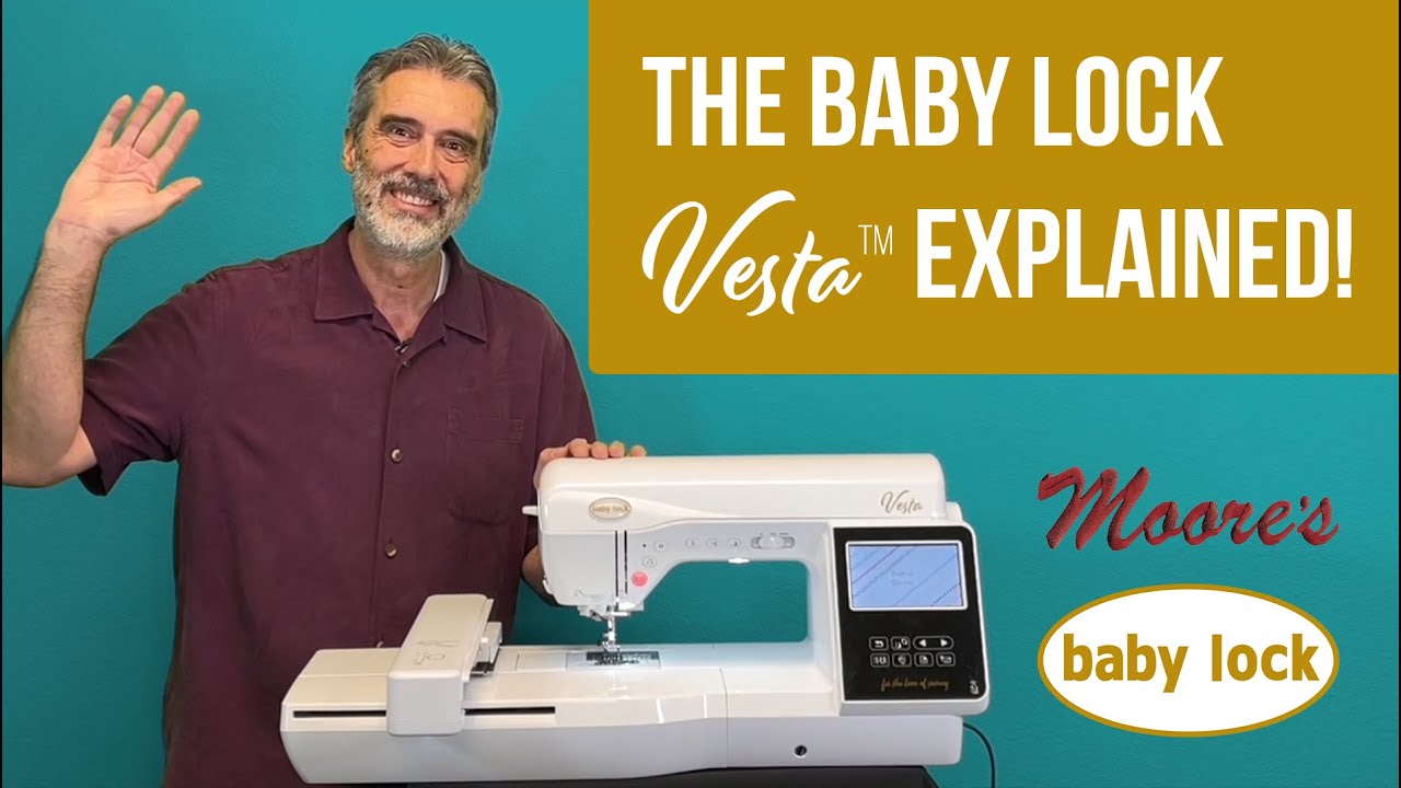 Baby Lock Vesta | Высокопроизводительная швейная, квилтинговая и вышивальная машина