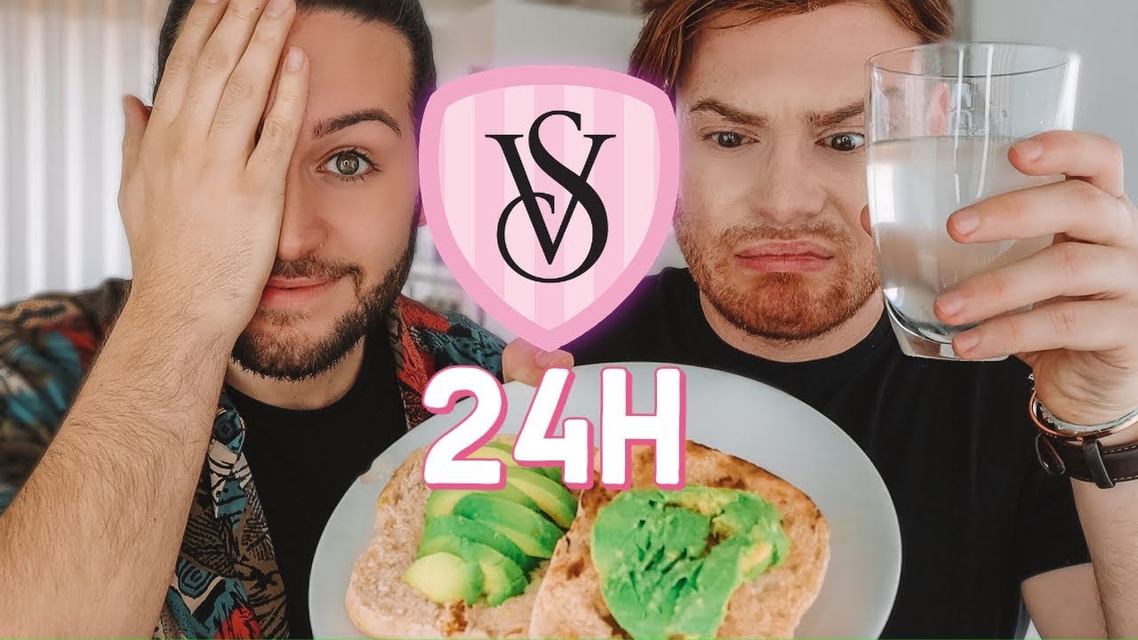 24H A COMER COMO AS MODELOS DA VICTORIA'S SECRET *passámos fome*| Cara Coroa