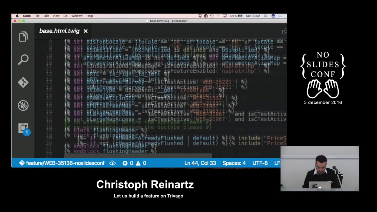 Let us build a feature on Trivago - Christoph Reinartz