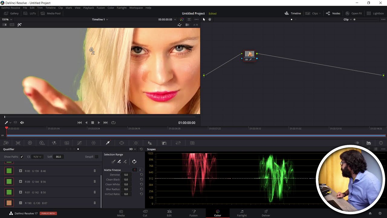DaVinci Resolve: Green Screen / Chroma Key | Versione Completa