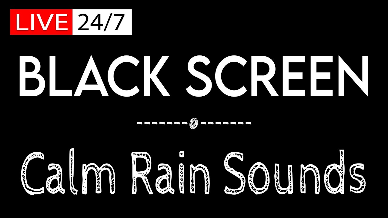 Fall Asleep Instanly with Calm Sounds Black Screen | Rain for Sleep Fast & Beat Insomnia