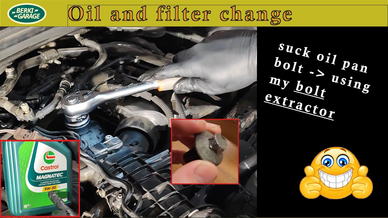 Major Service on TDV6 – Stuck Drain Plug, Filters, and Oil Change! (Range Rover Sport L320)