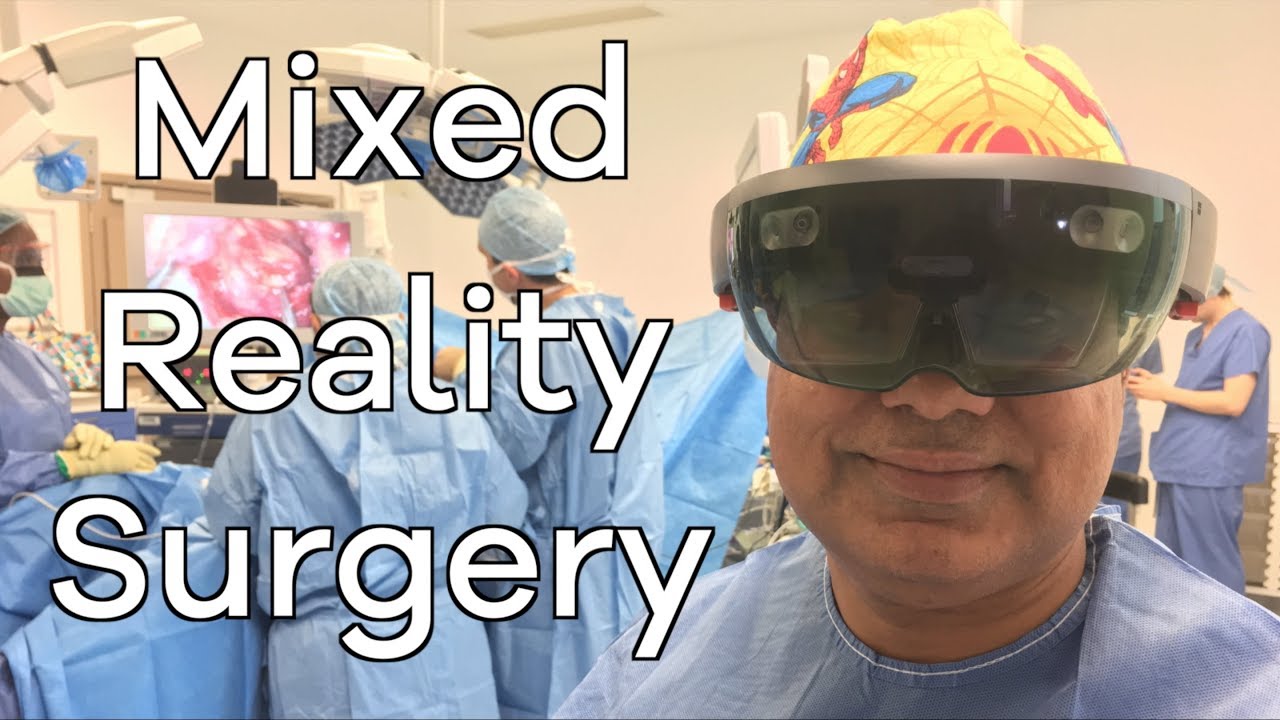 HoloLens tech used in bowel cancer surgery - BBC Click