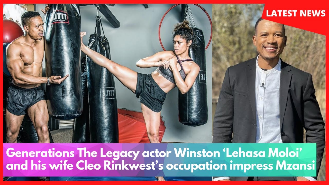 The Legacy actor Winston &lsquo;Lehasa Moloi&rsquo; and his wife Cleo Rinkwest&rsquo;s occupation impress Mzansi