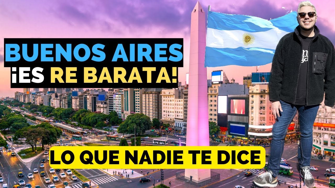 🔥 Buenos AIRES me SORPRENDIÓ parece EUROPA 😱🇦🇷 Qué tan BARATA es? Guía COMPLETA ✅ ARGENTINA 2022