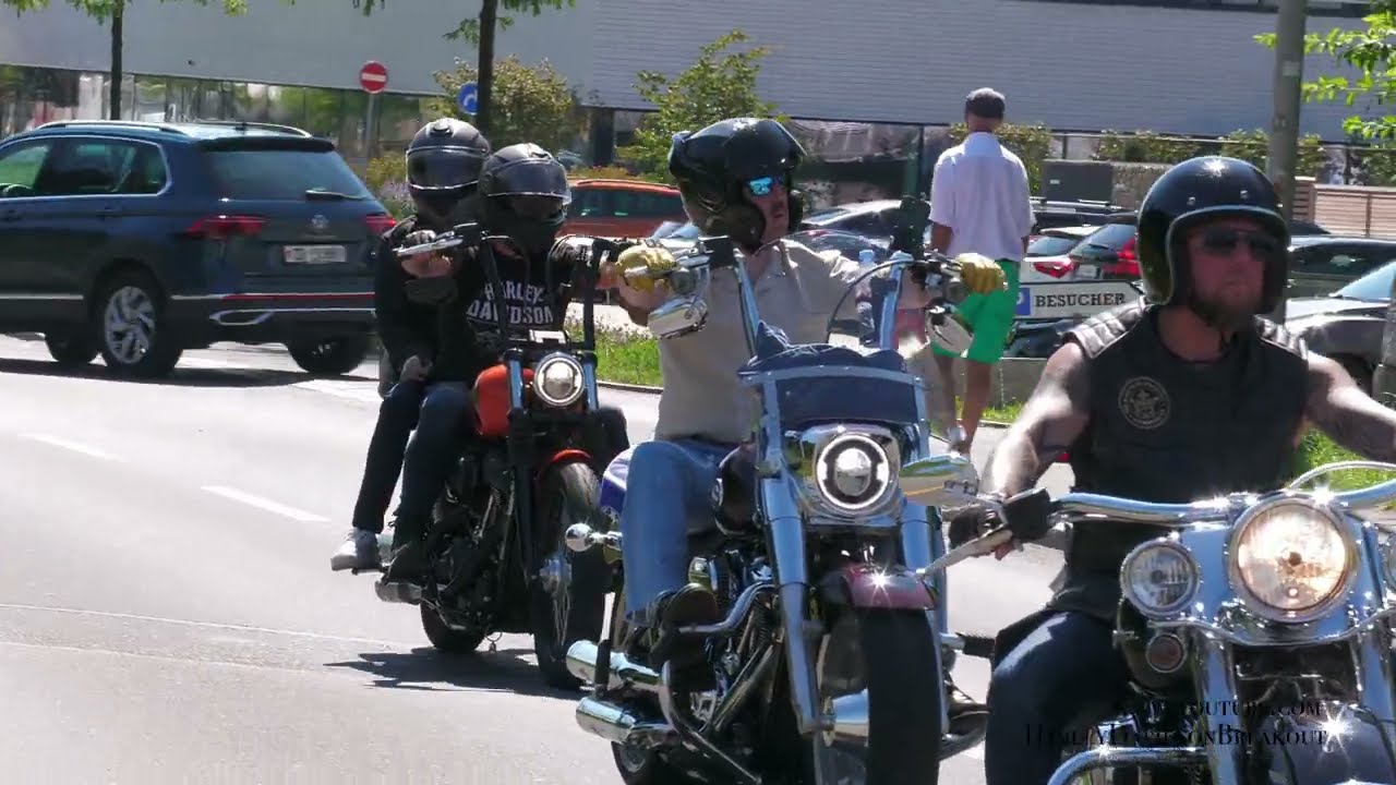 2024 Harley Davidson Meeting Ace Cafe Switzerland Entrance 4K/60p