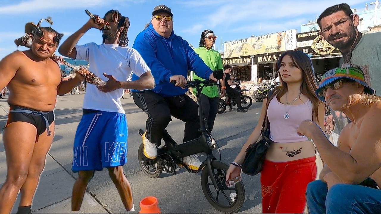 Venice Beach Big Weekend Tour - German In Venice,  Live Music, Tourist, Dragon