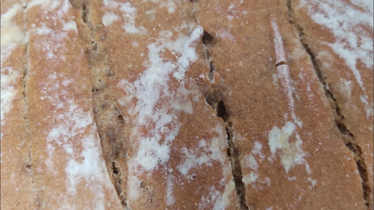 Pâine de secară cu maia naturala!