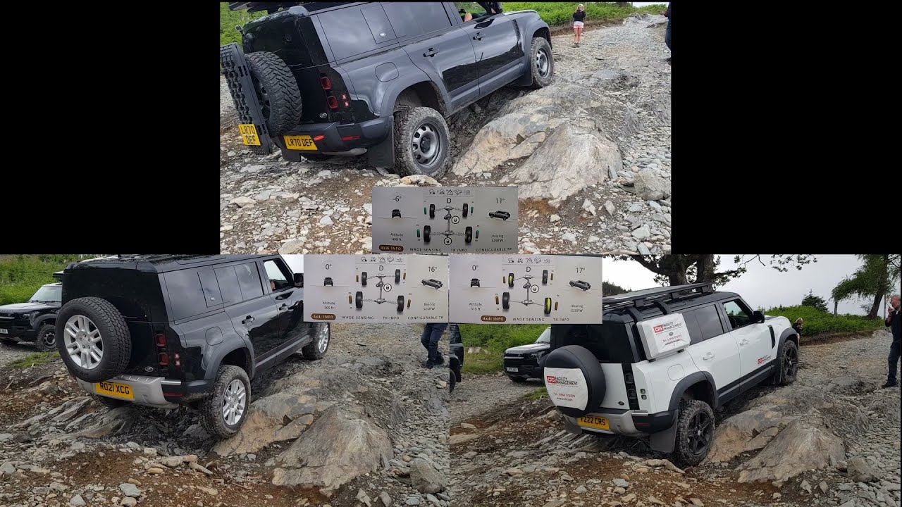 What difference does the rear locker make offroad on the New Land Rover Defender? - Part 2