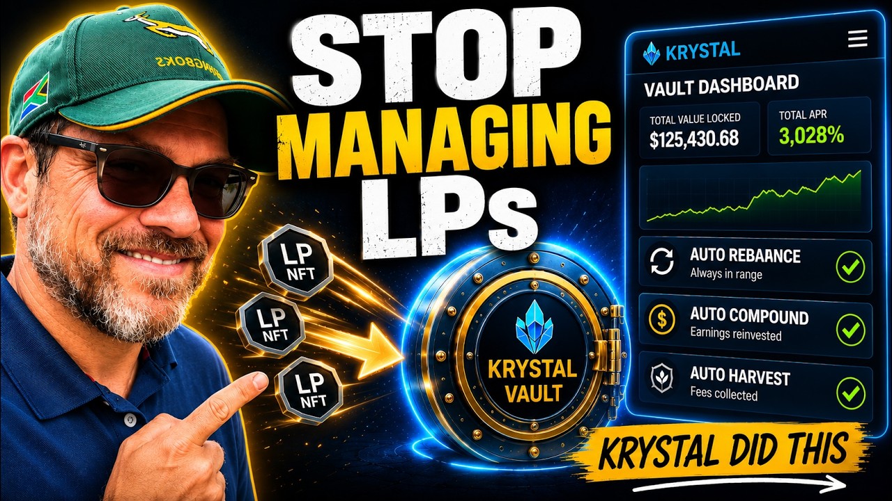 The End of Manual LP Farming? How I Automated My LP Positions Using Krystal Vaults