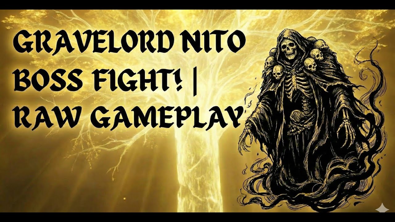 Gravelord Nito Boss Fight - Dark Souls 1 (No Commentary)