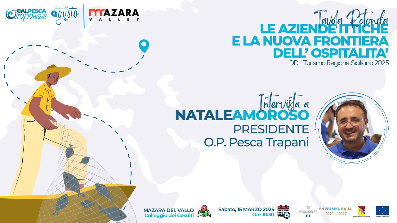 Q&A con Natale AMOROSO - Presidente OP Pesca Trapani