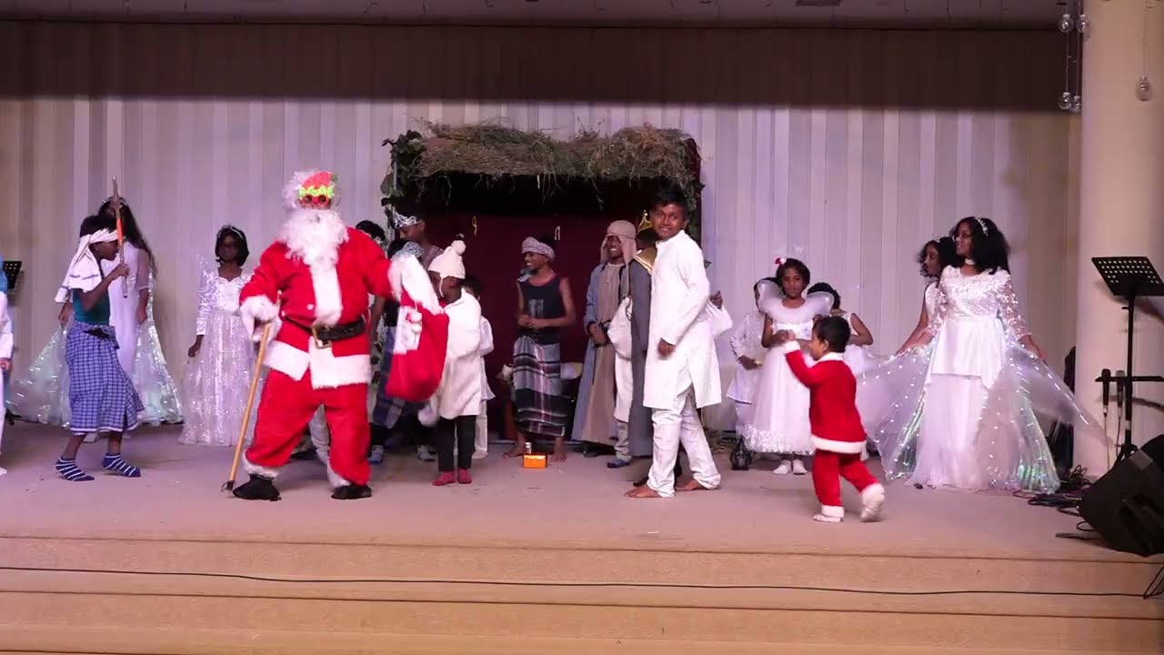 இயேசுவின் பிறப்பை பற்றிய குரு நாடகம் நடனத்துடன் Skit about Birth of JESUS * IPC TAMIL CHURCH SHARJAH