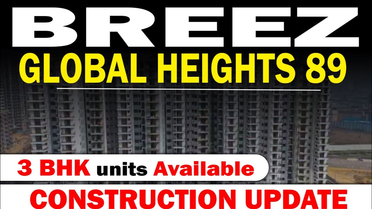 Breez Global Heights Sector 89 | Construction Update | Affordable Project In Gurgaon 