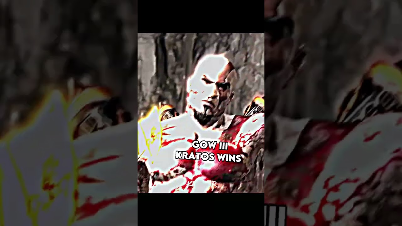 Ares vs Kratos (God Of War)
