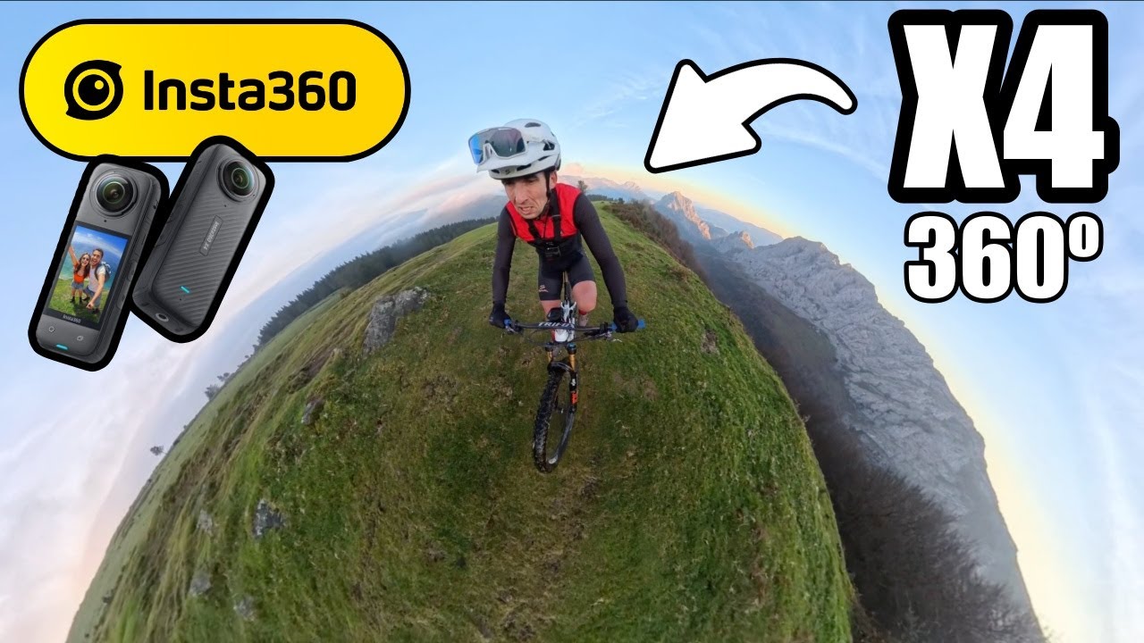 ¡La Insta360 X4 Lo Cambia Todo! 🚴 Graba como nunca antes | Andoni Arriag