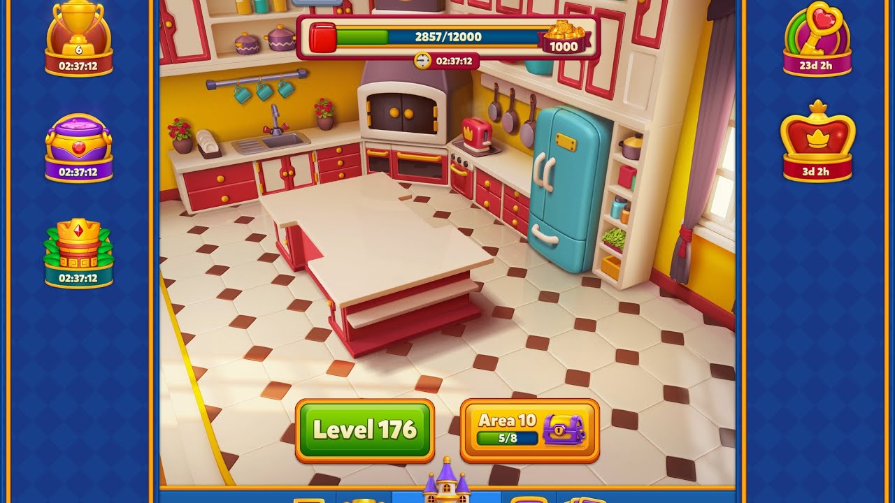 Royal Match Tutorial | Levels 176-196 First Try 
