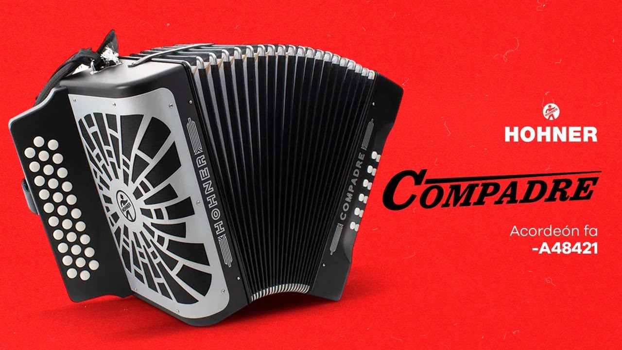 Conoce el inigualable sonido del: Acordeón Diatónico Hohner A4843 Compadre Fa