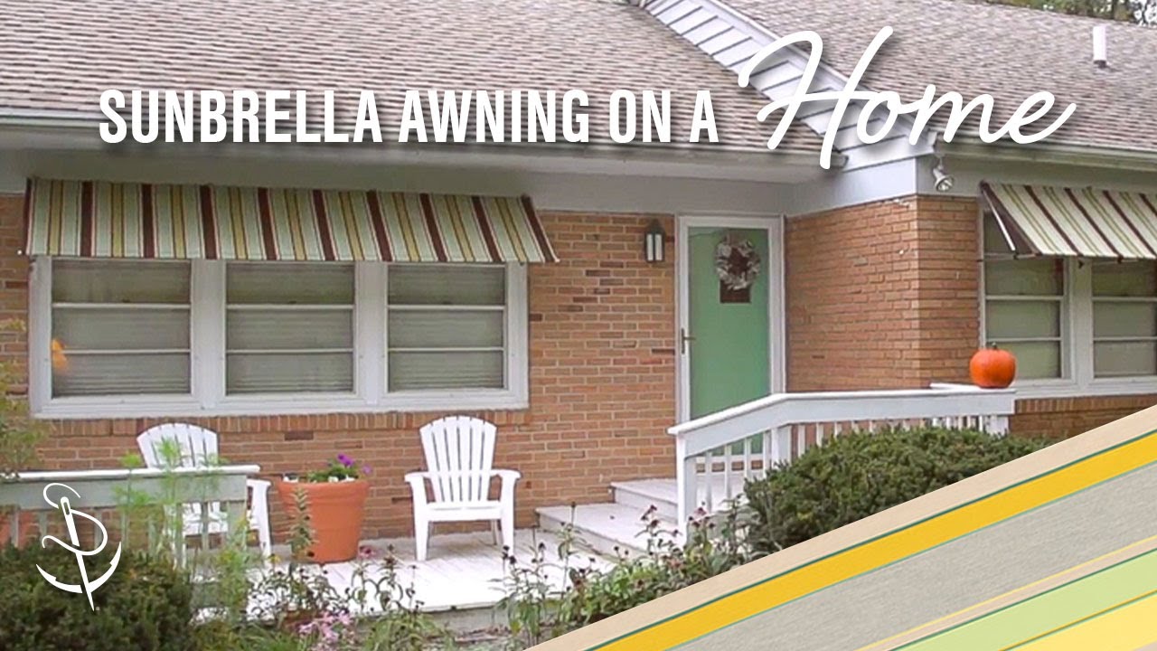 How to Make a Canvas Awning on a Home