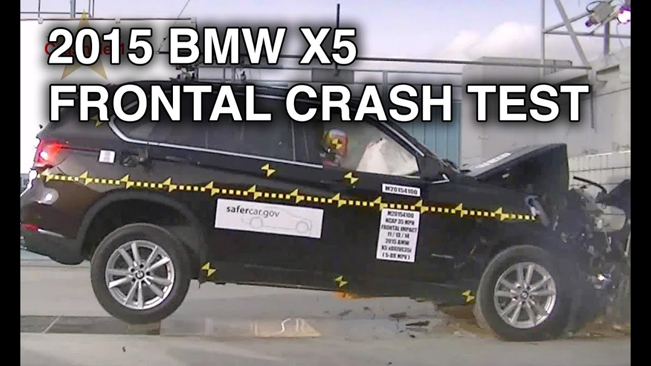 2015 BMW X5 | Frontal Crash Test