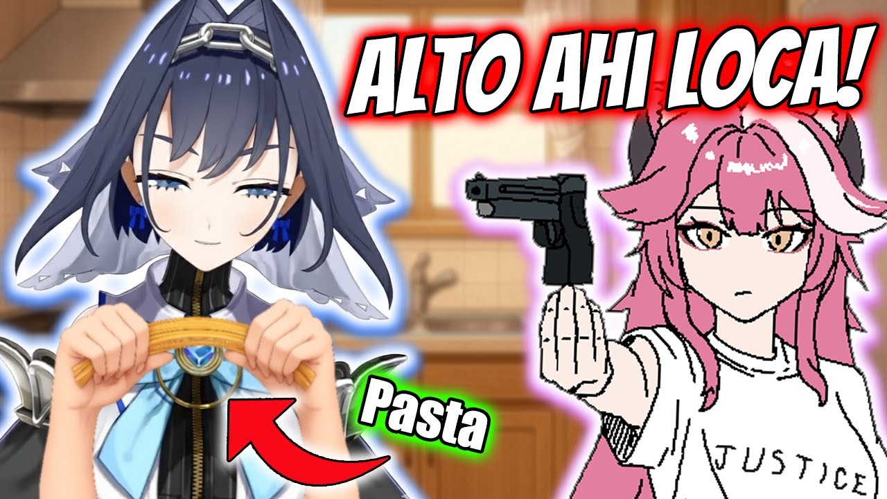 Raora casi GOLPEA a Kronii por intentar romper la pasta frente a su presencia