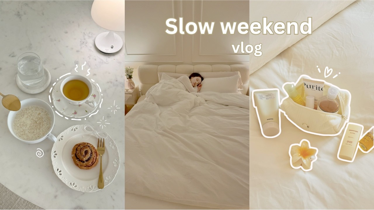 Slow Weekend Vlog 🌧️| Cozy Self-Care Moments & Daily Life