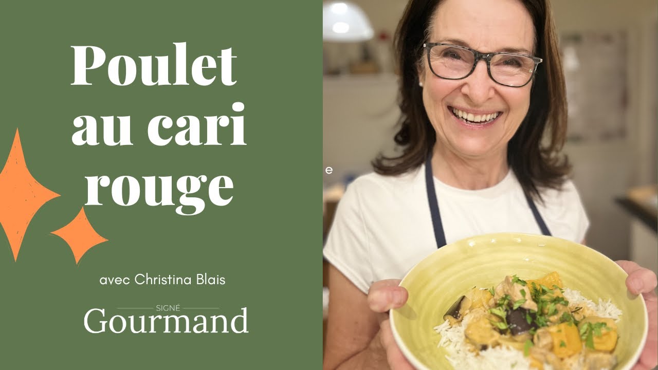 POULET AU CARI ROUGE