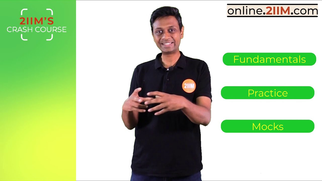 2IIM's Crash Course - CAT 2019