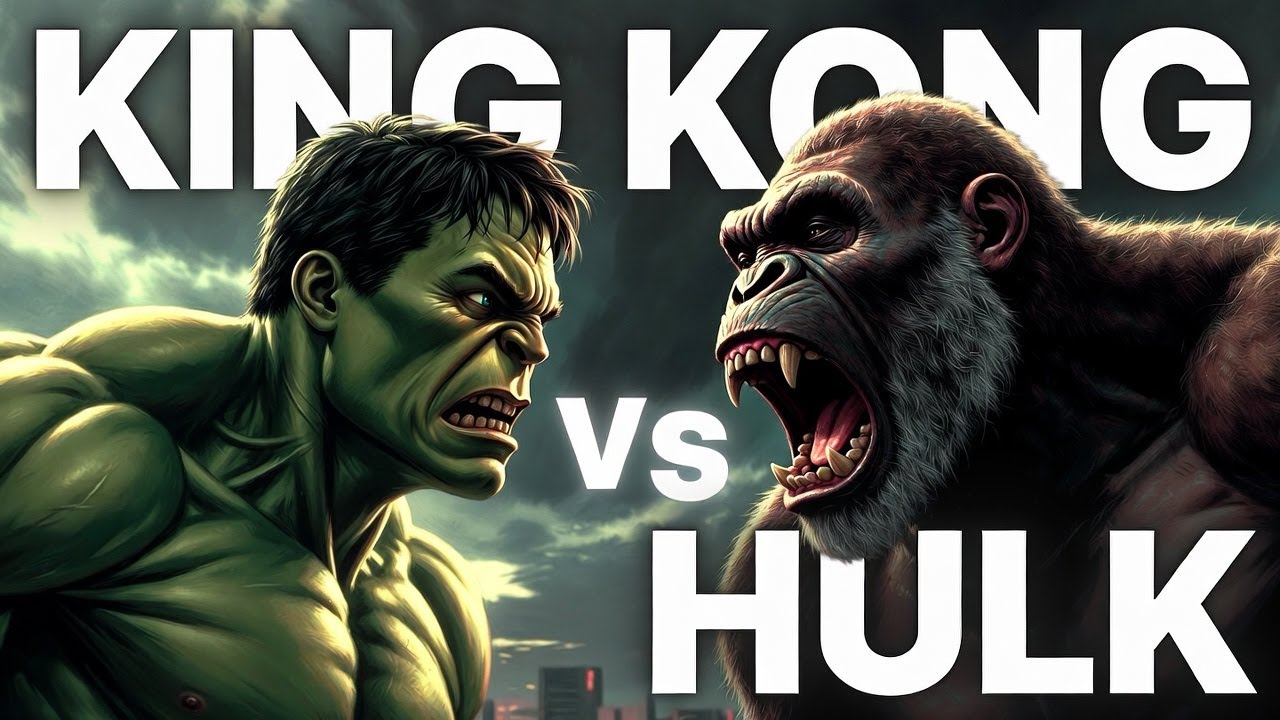 King Kong vs Hulk: Epic Battle on Military Cargo Plane! 💥🛩️