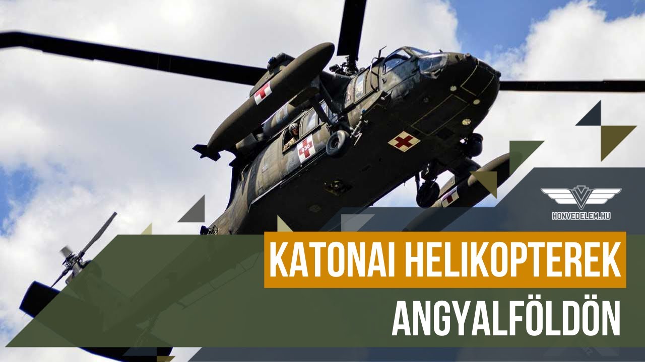 Katonai helikopterek Angyalföldön