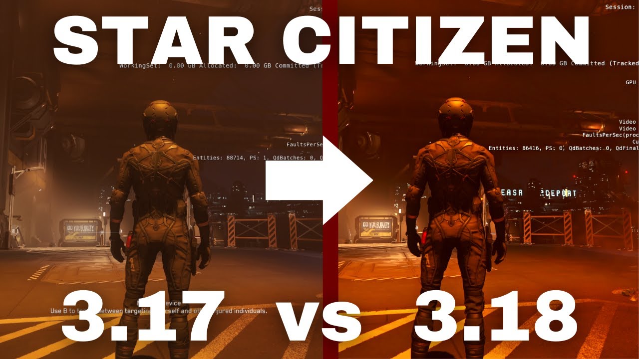 Star Citizen 3.18 Vs 3.17 CPU performance: 7900X3D vs 5800X3D vs 13900k