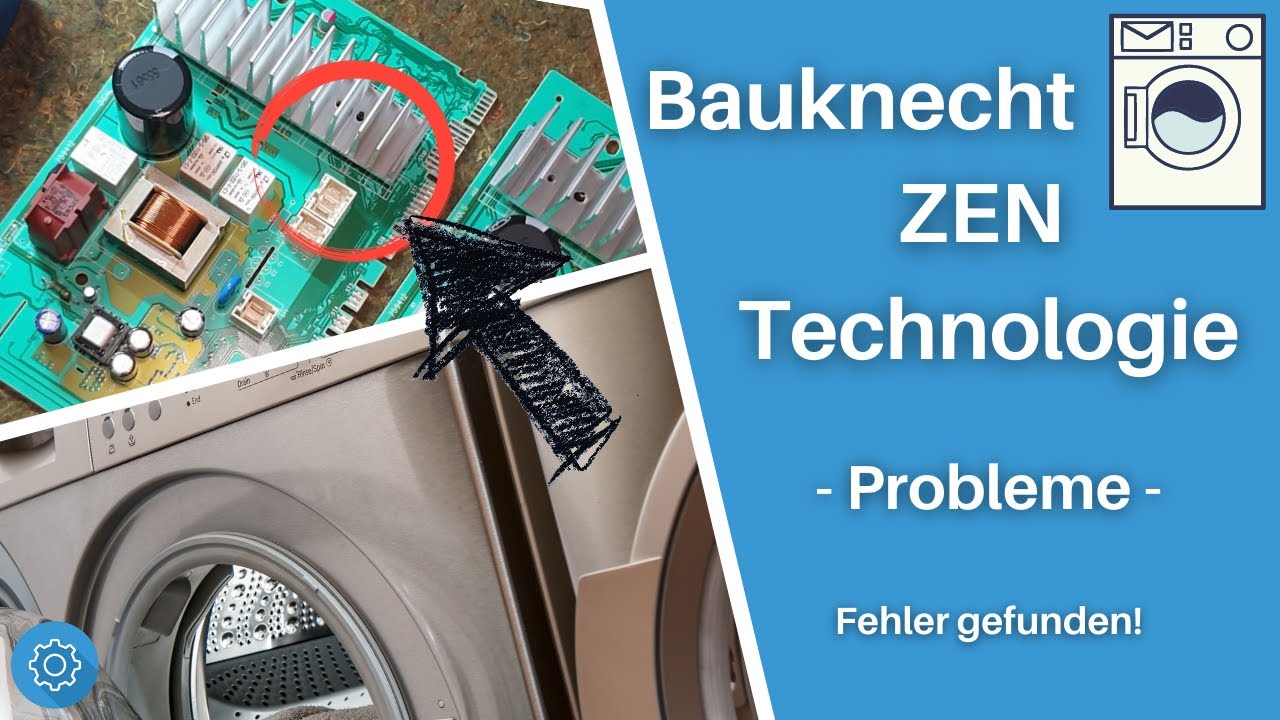 Bauknecht ZEN zeigt F06 F02 an - Probleme, Motor dreht nicht