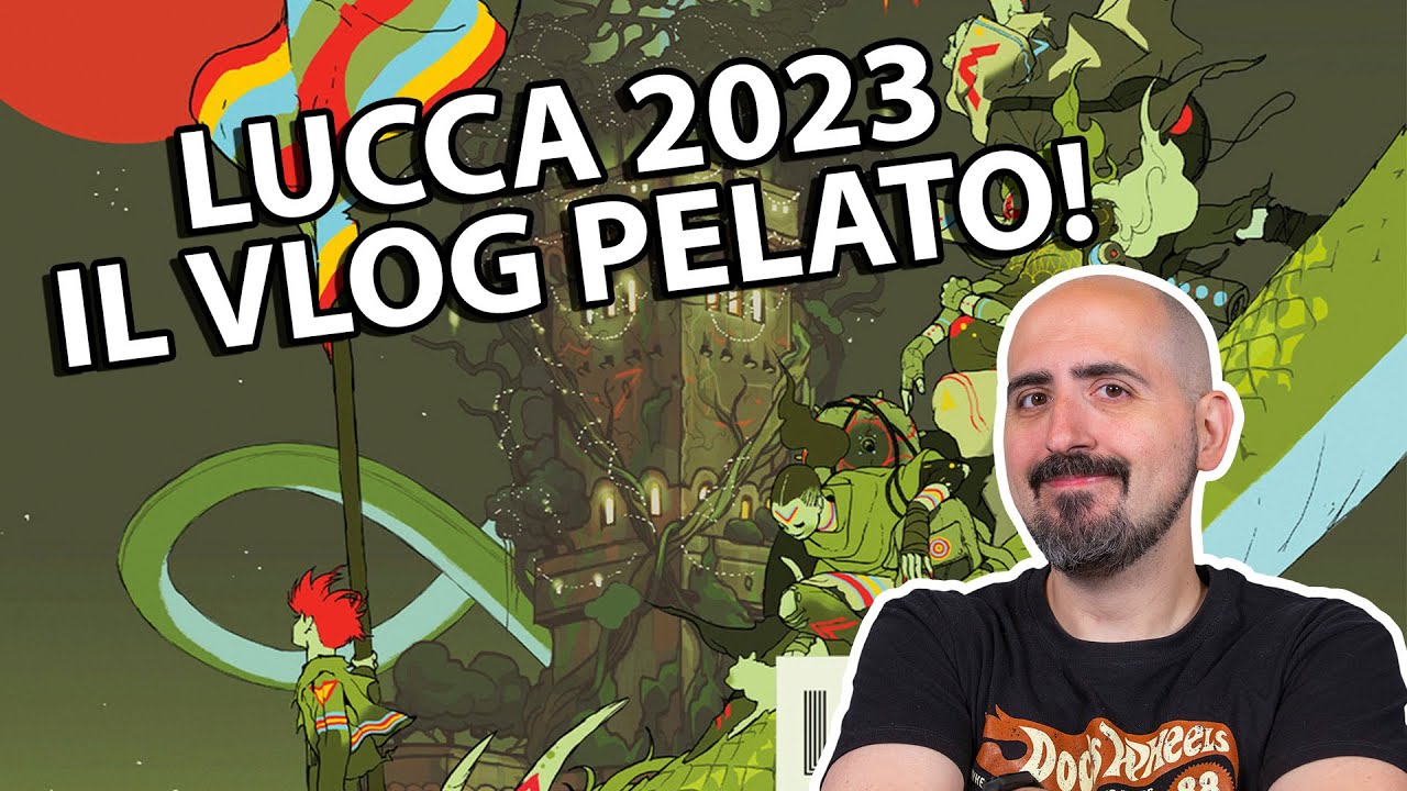 Il Vlog di lucca 2023! il potere pelato resiste a pioggia e vento!