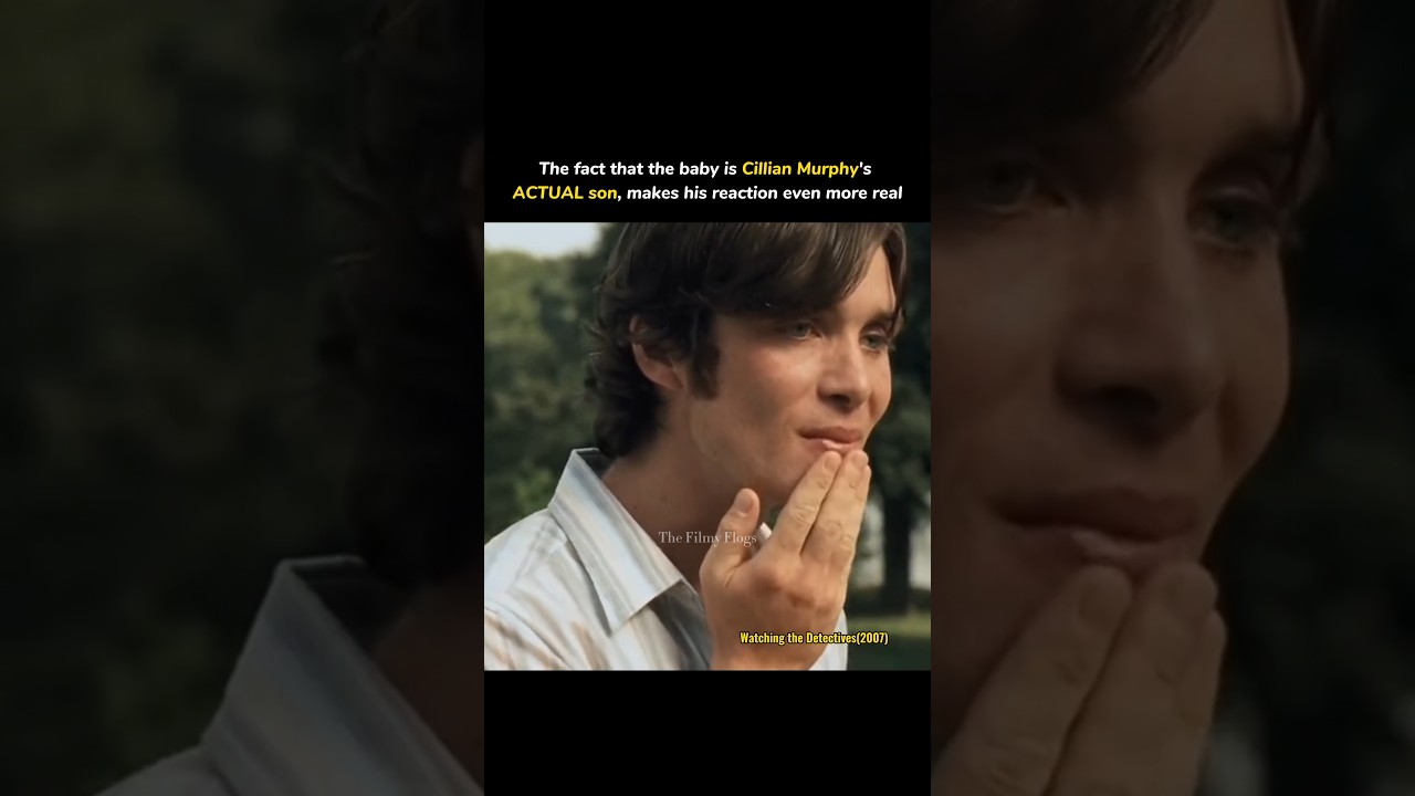 Cillian Murphy's own son in Watching the Detectives #shorts #youtubeshorts
