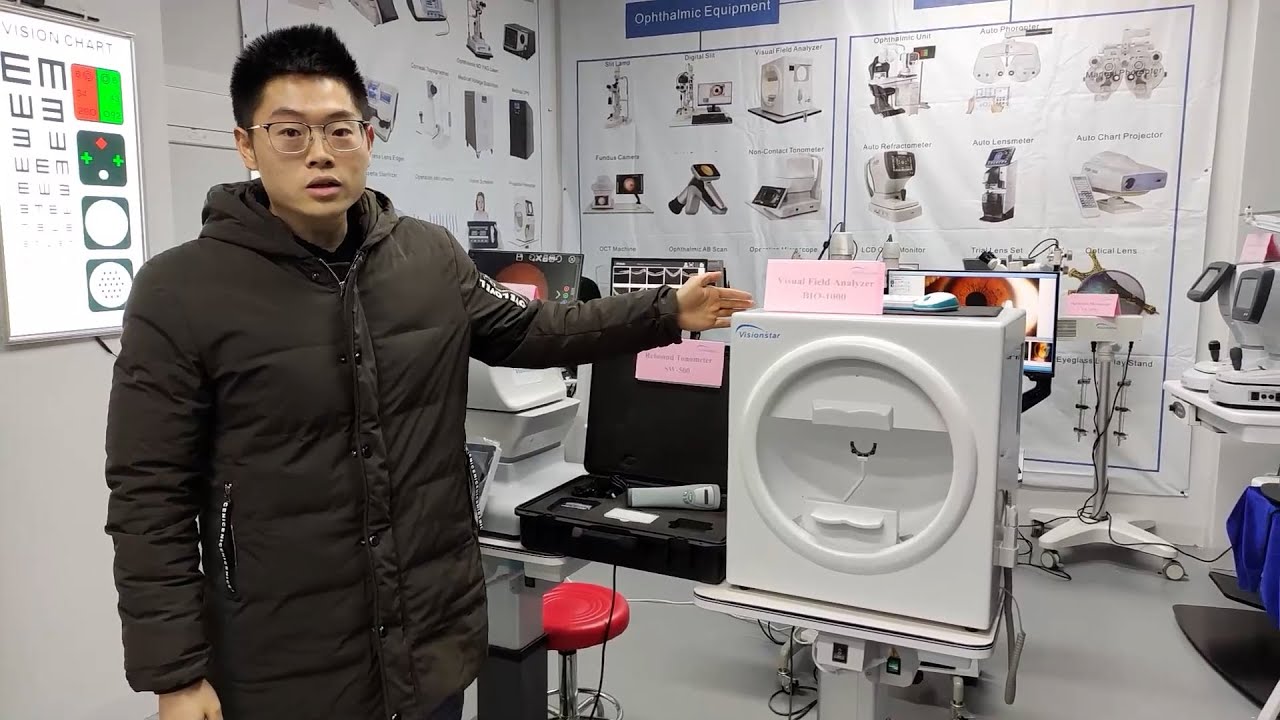 Ophthalmic Equipment Showroom Products Introduction by Jack Miao