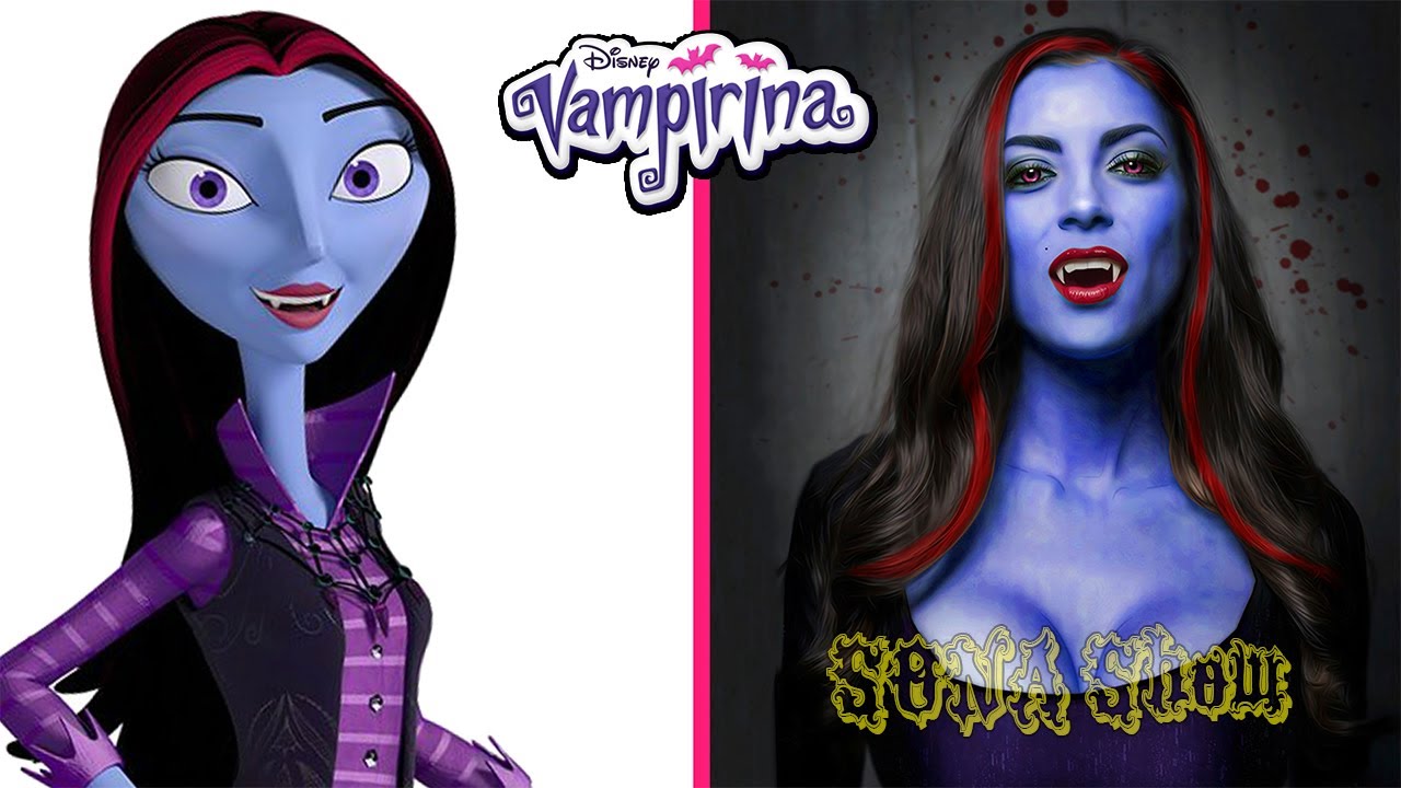 Disney VAMPIRINA 🦇 Characters In Real Life 👉@SONA_Show
