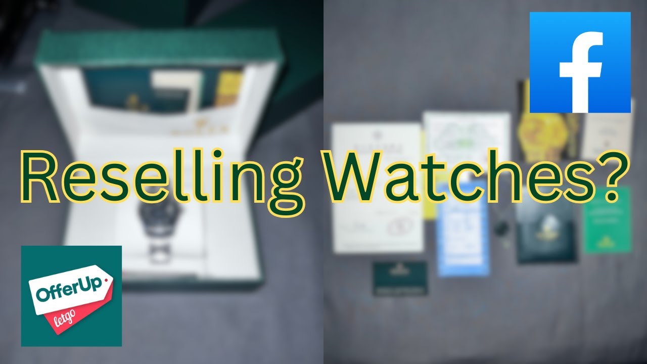 Is reselling ROLEX'S the new meta???