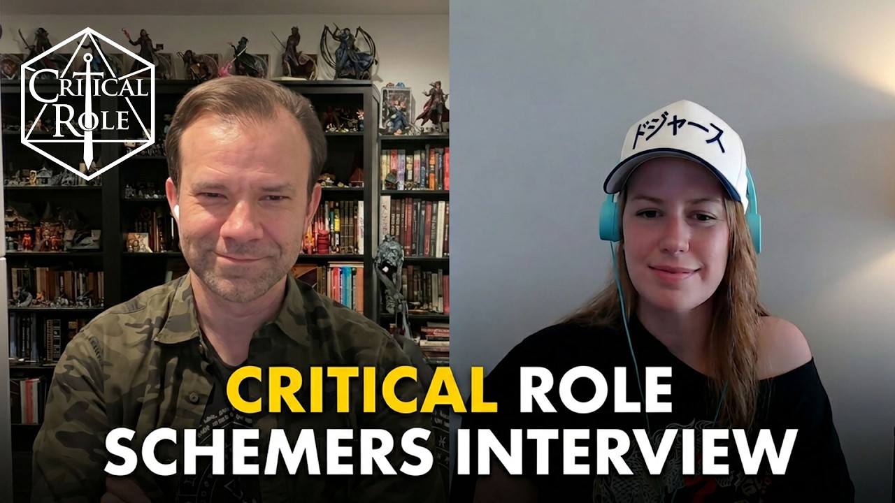 Critical Role Interview: The Schemers Table with Marisha Ray and Liam O&rsquo;Brien