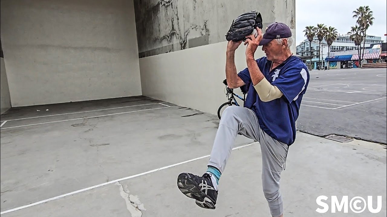 Pro Baseball Vet Arnie Costell Throws Heat at Venice Handball Court