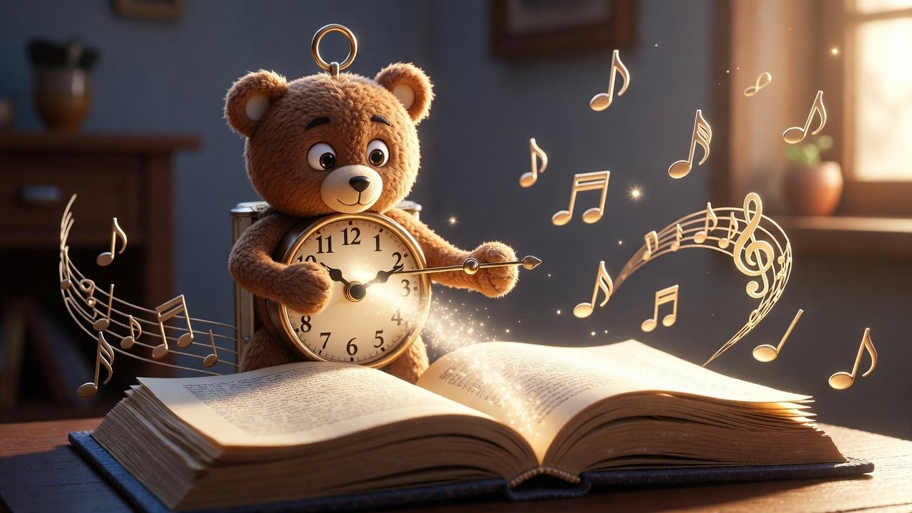 🧸⏰ **El Reloj Osito Tic Tac** | Canción Infantil Divertida sobre el Tiempo y las Rutinas