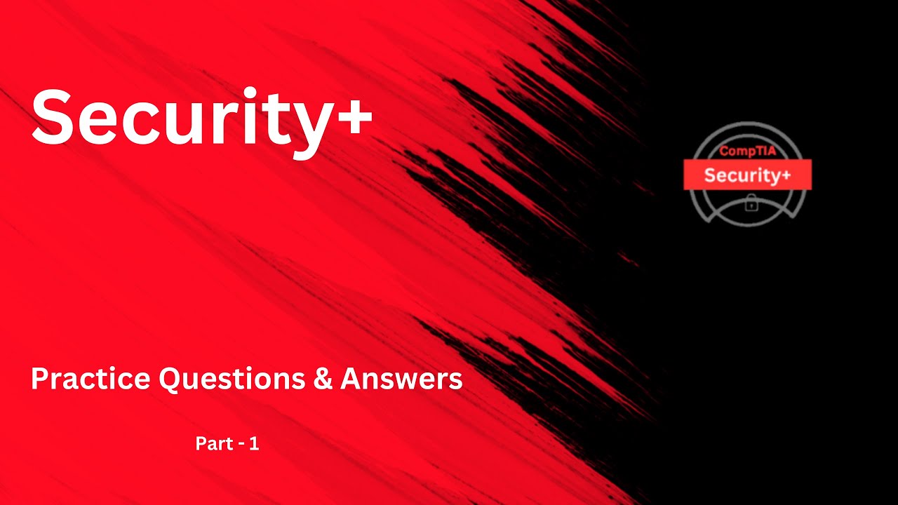 1.  Security+ Practice Questions : Master the Security+ certification