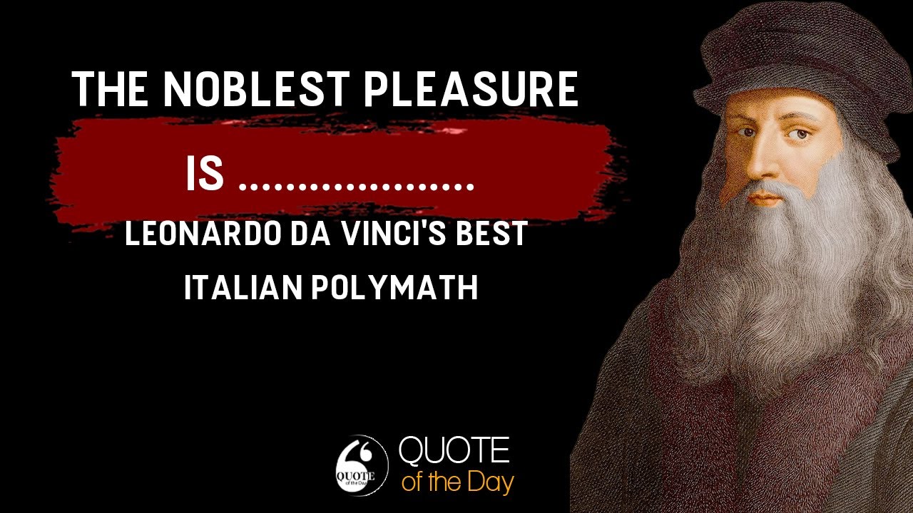 Leonardo da Vinci's best #quotes Italian Polymath #leonardo_da_vinci