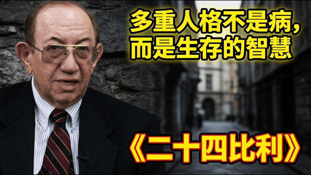 丹尼尔·凯斯《二十四比利》 精读，多重人格不是病而是生存的智慧。#人間心理 #黑暗心理 #心理學博士