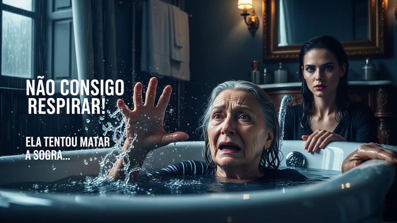 “NÃO CONSIGO RESPIRAR”, A MÃE DO MILIONÁRIO DEU O ÚLTIMO GRITO, ENQUANTO A ESPOSA TENTAVA AFOGÁ-LA..