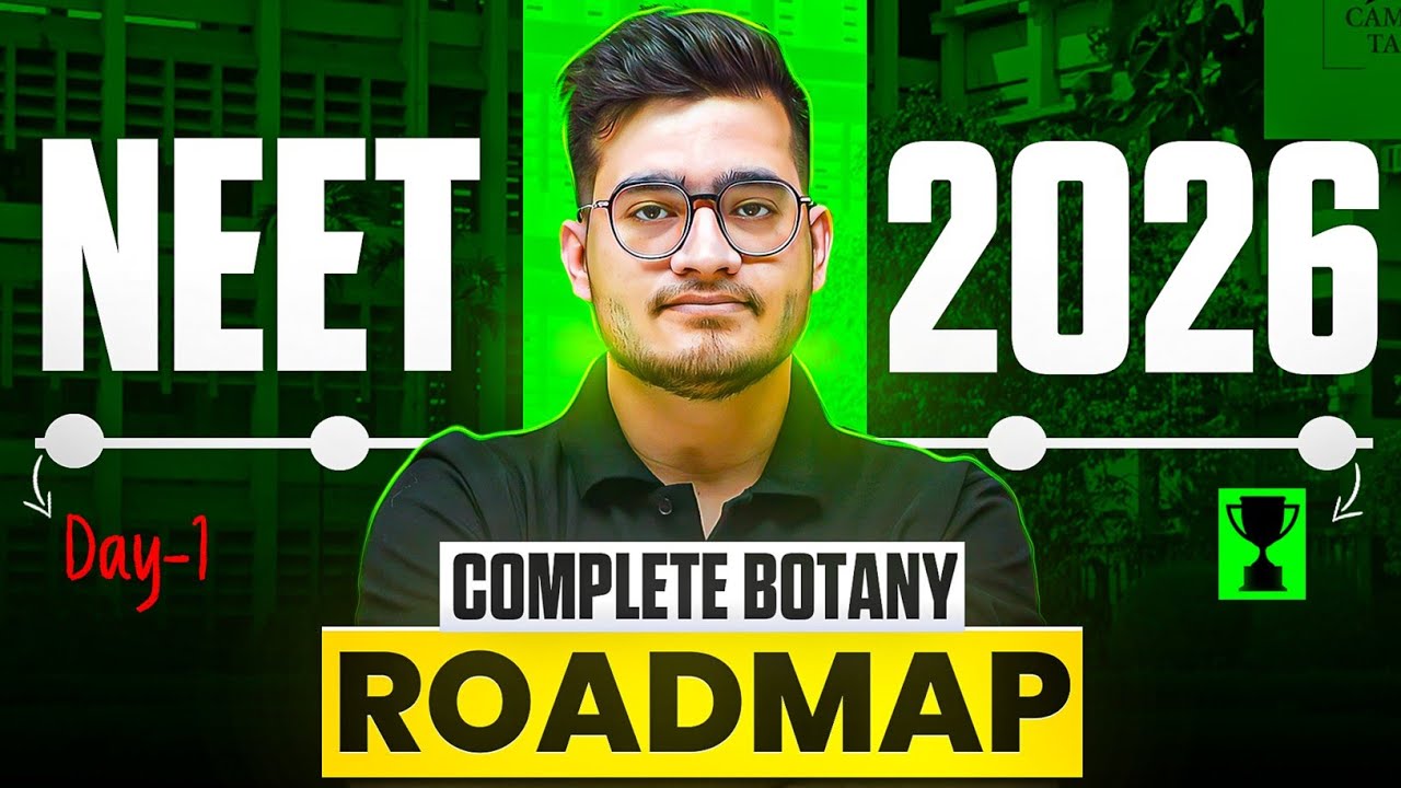 Complete BOTANY RoadMap for NEET DROPPERS 2026 || Vipin Sir