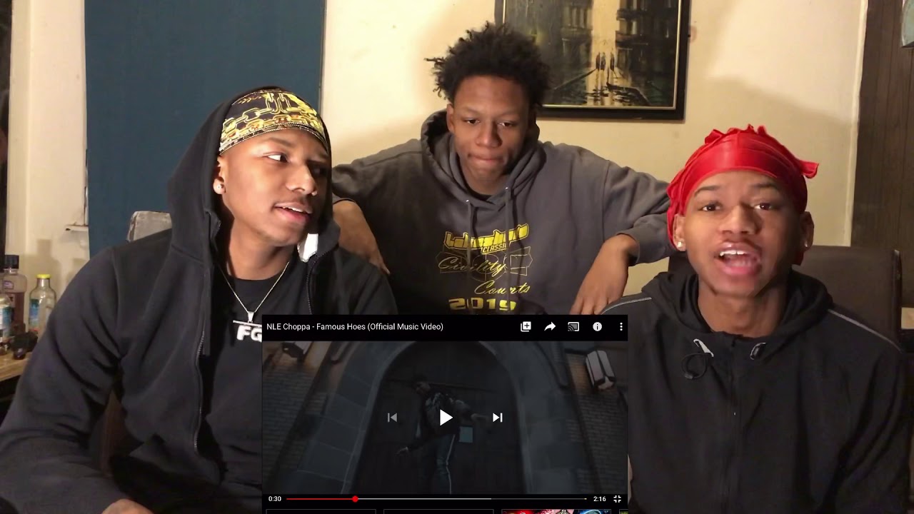 NLE Choppa - Famous Hoes (Official Music Video) REACTION
