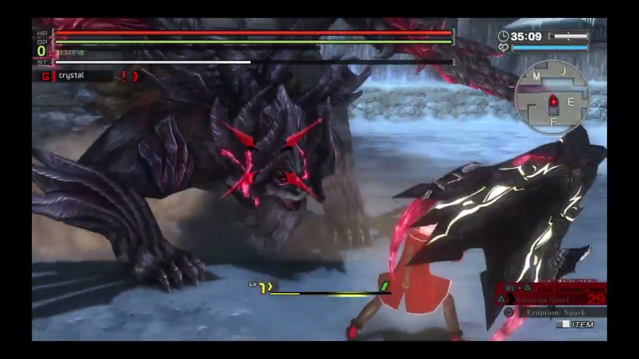 God Eater Resurrection - Soldier's Grave Solo Perfect Clear 5:15 [Melee Only, Long Blade]