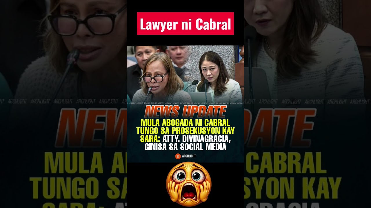 LAWYER NI LATE CABRAL 😑 #viralvideo #news