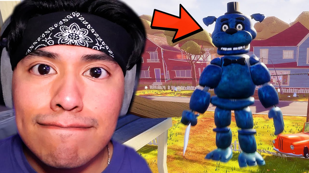 BLUEBERRY BEAR5 Hunts ME with a KNIFE...