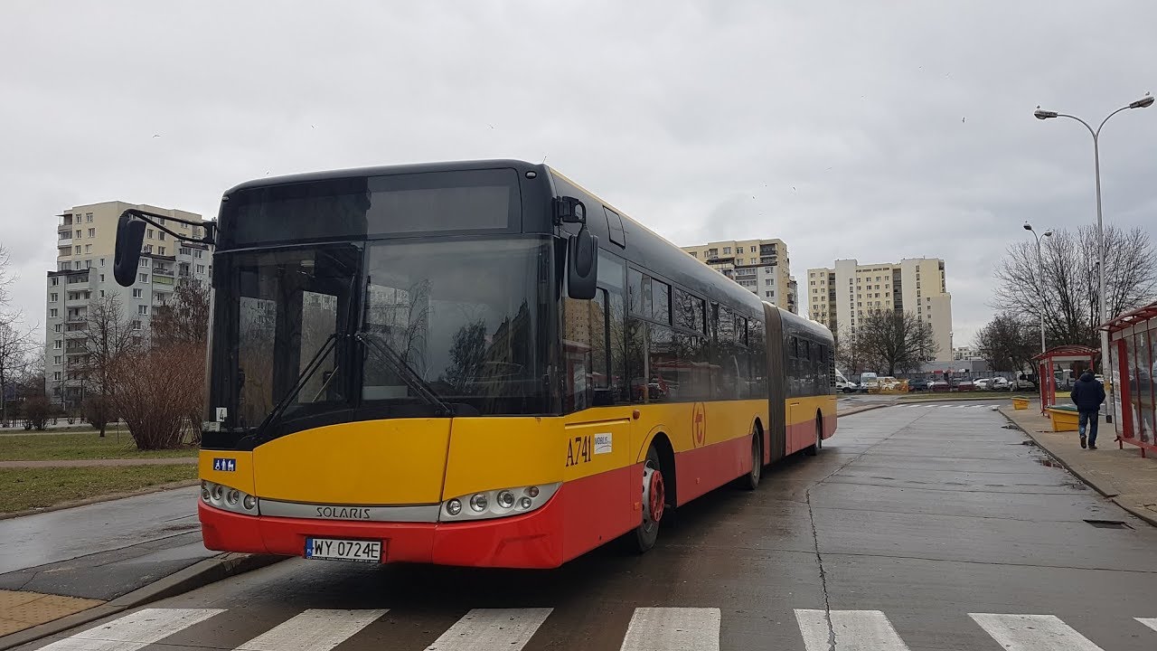 Solaris Urbino 18 III #A741 Mobilis Warszawa (linia 186)